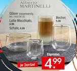 Gläser Latte Macchiato im Angebot bei Zurbrüggen in Haltern am See Gläser Latte Macchiato Angebote von Alberto Martinelli bei Zurbrüggen Haltern am See für 4,99 €