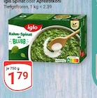 Rahm-Spinat Angebote von Iglo bei GLOBUS Weinheim für 1,79 €
