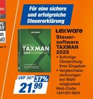 Steuersoftware Taxman 2025 bei expert im Pesterwitz Prospekt für 21,99 €