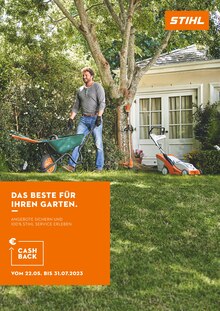 STIHL Prospekt Köln "Garten-Start. Mit STIHL." mit 12 Seiten