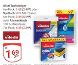 Glitzi Topfreiniger oder Spültuch oder Allzwecktuch im Angebot bei GLOBUS in Herne Glitzi Topfreiniger oder Spültuch oder Allzwecktuch Angebote von Vileda bei GLOBUS Herne für 1,69 €