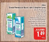Aktuelle Wasser Angebote bei Marktkauf in Nürnberg Aktuelles Vivede Meerwasser Nasen-Spray Angebot bei Marktkauf in Nürnberg ab 1,49 €