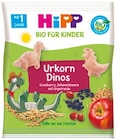 Heidelbeer Reiswaffeln oder Urkorn Dinos von Hipp im aktuellen REWE Prospekt für 0,99 €