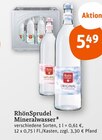 Mineralwasser Angebote von RhönSprudel bei tegut Würzburg für 5,49 €