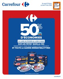 Prospectus Carrefour de la semaine "Carrefour" avec 1 pages, valide du 27/02/2024 au 11/03/2024 pour Sannois et alentours