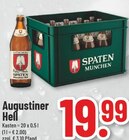 Augustiner Hell im Angebot bei Trinkgut in Niederkassel Augustiner Hell Angebote von Spaten bei Trinkgut Niederkassel für 19,99 €