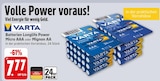 Aktuelles Batterien Longlife Power Micro AAA oder Mignon AA Angebot bei E center in Ulm ab 19,99 €