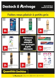 Prospectus Auchan Hypermarché à Tours, "Faites vous plaisir à petits prix", 2 pages, 16/04/2024 - 22/04/2024