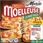 Pizza crousti moelleuse à partager royale surgelée - MARIE - Intermarché à Avignon Pizza crousti moelleuse à partager royale surgelée - MARIE en promo chez Intermarché Avignon à 6,99 €