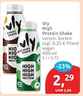 High Protein Shake Kakao von Vly für 2,29 € bei budni im Angebot High Protein Shake Kakao von Vly im aktuellen budni Prospekt