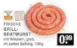 EDEKA Bottrop - FRISCHE GRILL-BRATWURST Angebot im Prospekt FRISCHE GRILL-BRATWURST bei EDEKA im Bottrop Prospekt für 0,99 €