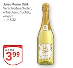 Aktuelle Sekt Angebote bei GLOBUS in Koblenz Aktuelles Sekt Angebot bei GLOBUS in Koblenz ab 3,99 €