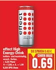 High Energy-Drink von effect im aktuellen E center Prospekt