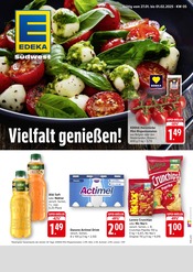 Aktueller EDEKA Prospekt mit Lebensmittel, "Aktuelle Angebote", Seite 1