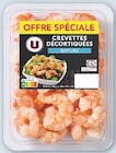 Crevettes décortiquées - U - U Express à La Rochelle Crevettes décortiquées - U en promo chez U Express La Rochelle à 4,40 €