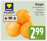Orangen von EDEKA im aktuellen EDEKA Prospekt für 2,99 €