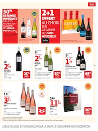 Prix et réduction Vin Bordeaux dans le prospectus Auchan Supermarché en cours Offre Vin Bordeaux dans le catalogue Auchan Supermarché du moment à la page 31