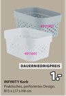 INFINITY Korb im Angebot bei JYSK in Ingolstadt INFINITY Korb Angebote bei JYSK Ingolstadt für 1,00 €
