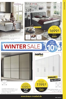 Kleiderschrank im BRAUN Möbel-Center Prospekt "WINTER SALE" mit 22 Seiten (Freiburg (Breisgau))