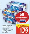 Joghurt nach griechischer Art von Elinas für 1,79 € bei E center im Angebot Joghurt nach griechischer Art von Elinas im aktuellen E center Prospekt