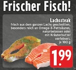 Lachssteak naturbelassen bei EDEKA im Prospekt "" für 1,99 €