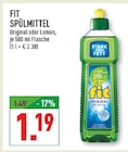 Marktkauf Marsberg - Spülmittel Original Angebot im Prospekt Spülmittel Original bei Marktkauf im Marsberg Prospekt für 1,19 €
