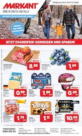 Aktueller Markant Nordwest Prospekt mit Schweinefleisch, "DER MARKT FÜR GUTES ESSEN UND TRINKEN", Seite 1