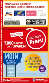 Aktueller famila Nordwest Prospekt "Markt - Angebote" für Lohne (Oldenburg) Aktueller famila Nordwest Prospekt für Lohne (Oldenburg) mit Seiten