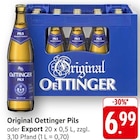 Aktuelles Original Oettinger Pils Angebot bei E center in Landau (Pfalz) ab 6,99 €