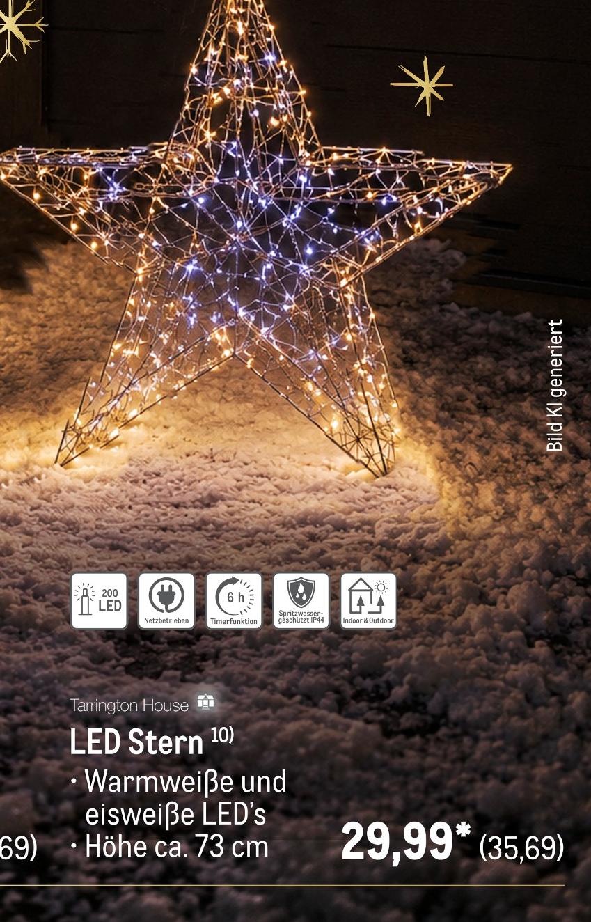 TEDi LED-Stern Angebot ᐅ Finde den Preis im aktuellen Prospekt