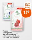 Flüssigseife Nachfüllpackung Angebote von Frosch bei tegut Dreieich für 1,99 €