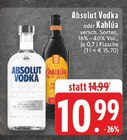Aktuelles Vodka Angebot bei EDEKA in Düsseldorf ab 10,99 €