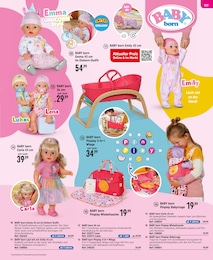 Babypflege im Smyths Toys Prospekt Babypflege im Smyths Toys Prospekt "Spielzeug Katalog" auf Seite 109