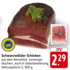 Schwarzwälder Schinken im Angebot bei EDEKA in Villingen-Schwenningen Schwarzwälder Schinken Angebote bei EDEKA Villingen-Schwenningen für 2,29 €