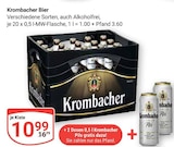 Aktuelle Krombacher Angebote bei GLOBUS in Jena Aktuelles Bier Angebot bei GLOBUS in Jena ab 10,99 €