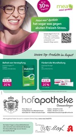 Aktueller mea - meine apotheke Apotheken Prospekt in Donaueschingen und Umgebung, "Unsere August-Angebote" mit 4 Seiten, 01.08.2025 - 31.08.2025