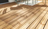 Dalle terrasse en bois Halden L. 120 x l. 75 x ép. 6,1 cm - KLIKSTROM en promo chez Castorama Rouen à 28,00 €