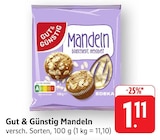 Mandeln Angebote von Gut & Günstig bei EDEKA Darmstadt für 1,11 €