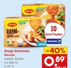 Delikatess Saucen im Angebot bei Netto Marken-Discount in Leonberg Delikatess Saucen Angebote von Maggi bei Netto Marken-Discount Leonberg für 0,89 €