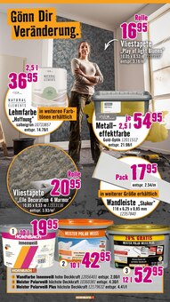 Wandfarbe im aktuellen Hornbach Prospekt (Bielefeld) Wandfarbe im Hornbach Prospekt "Wünsche sind gut. PROJEKTE sind besser." mit 33 Seiten (Bielefeld)