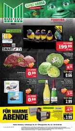 Aktueller Marktkauf Prospekt mit Fleisch, "GANZ GROSS in kleinsten Preisen!", Seite 1