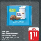 Bunte Vielfalt Schokolade bei EDEKA im Jena Prospekt für 1,11 €