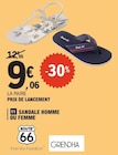 Sandale homme ou femme - GRENDHA en promo chez E.Leclerc Le Havre à 9,06 €