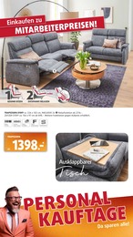Sofa im Polstermöbel Fischer Prospekt "PERSONAL-KAUFTAGE" auf Seite 4