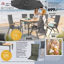 Sonnenschirm im Möbel Turflon Prospekt "Gartenmöbel-Trends" mit 24 Seiten (Hamm)