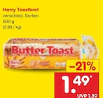Toastbrot im Angebot bei Netto Marken-Discount in Oldenburg Toastbrot Angebote von Harry bei Netto Marken-Discount Oldenburg für 1,49 €