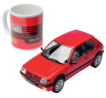 Voiture 1/18ème peugeot 205 gti avec mug en promo chez JouéClub Voiture 1/18ème peugeot 205 gti avec mug dans le catalogue JouéClub