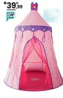 Ma tente de princesse - CAP Loisirs en promo chez JouéClub Issy-les-Moulineaux à 39,99 €