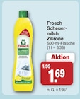 Scheuermilch Zitrone im Angebot bei famila Nordwest in Oldenburg Scheuermilch Zitrone Angebote von Frosch bei famila Nordwest Oldenburg für 1,69 €