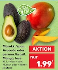 lose Angebote von Marokk./span. Avocado oder peruan./brasil. Mango bei Kaufland Monheim für 1,99 €